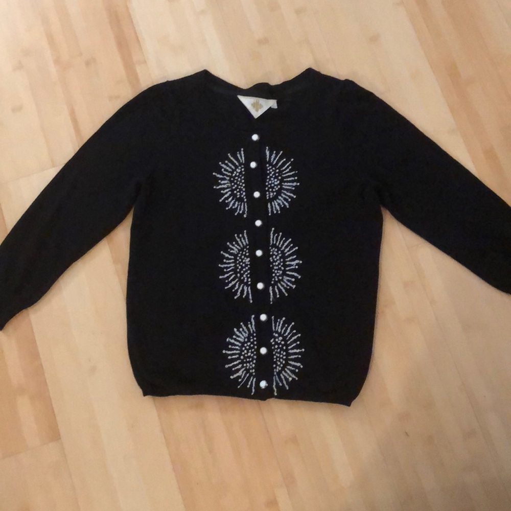 Button Down Cardigan, 3/4 Sleeves